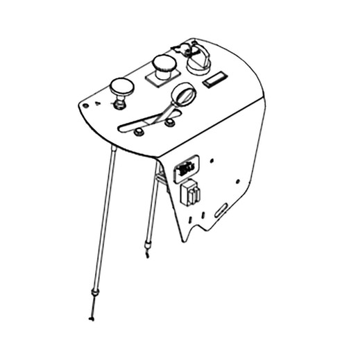 Hustler OEM 110151 INSTRUMENT PANEL WITH CONTROLLER Hustler Original Part