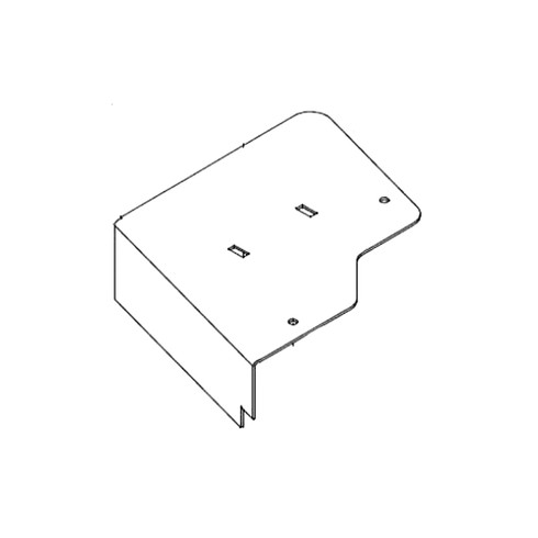 Hustler OEM 112429 DISCHARGE CHUTE PLATE Hustler Original Part