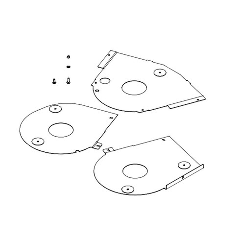 Hustler OEM 113908 V SAND SHIELD KIT 66 IN VX4 Hustler Original Part