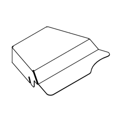 Hustler OEM 114349 PULLEY DOUBLE COVER 66 IN Hustler Original Part