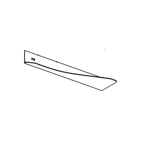 Hustler OEM 114359 BAFFLE BLOWOUT RIGHT HAND 48 IN DECK Hustler Original Part