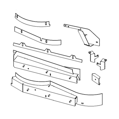 Hustler OEM 116305 HIGH VACUUM KIT 60 IN VX4 Hustler Original Part