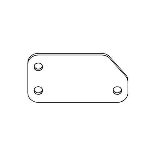 Hustler OEM 116473 CLAMP PLATE Hustler Original Part