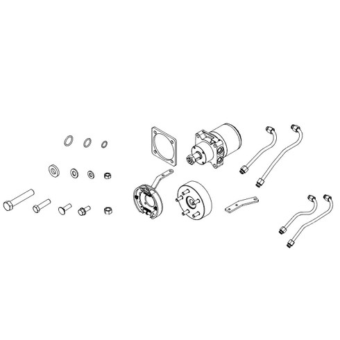 Hustler OEM 118399 WHEEL MOTOR RETRO FIT Hustler Original Part