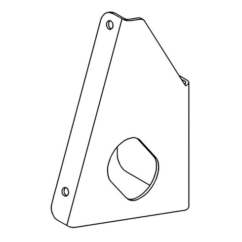 Hustler OEM 118608 RIGHT HAND BAG GUARD Hustler Original Part
