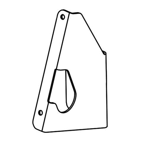 Hustler OEM 119077 RIGHT HAND BAG GUARD RAPTOR SD Hustler Original Part