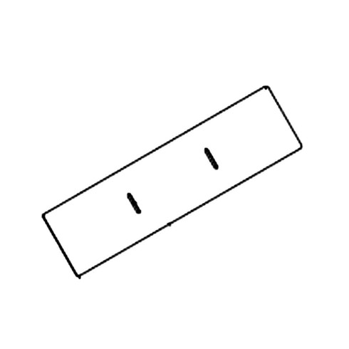 Hustler OEM 374843 CLOSE OFF PLATE Z BAC VAC Hustler Original Part