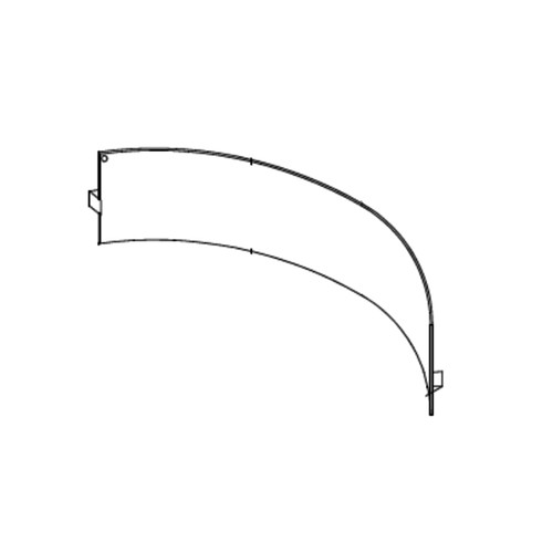 Hustler OEM 467241 CENTER REAR DISC DOOR W/A Hustler Original Part