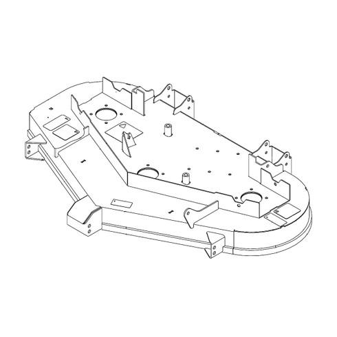 Hustler OEM 550230 SERVICE DECK 48 IN Hustler Original Part