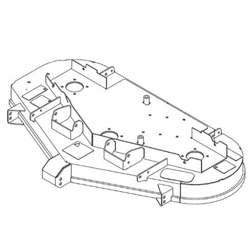 Hustler OEM 550232 - SERVICE DECK 48 IN - Hustler Original Part