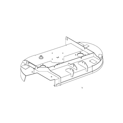 Hustler OEM 550592 SERVICE DECK 42 IN Hustler Original Part