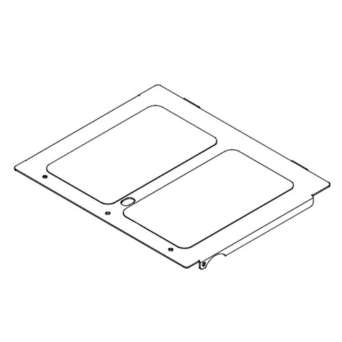 Hustler OEM 550817 SERVICE FLOOR PAN Hustler Original Part
