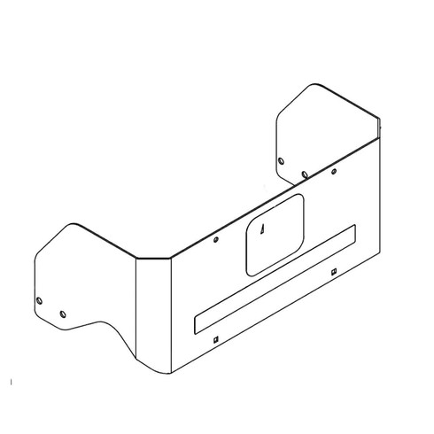 Hustler OEM 551810 SERVICE PART ENGINE GUARD Hustler Original Part