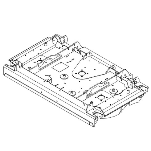 Hustler OEM 551822 SERVICE DECK SUPER 10 Hustler Original Part