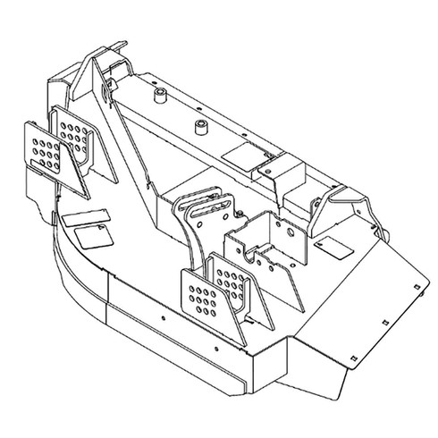 Hustler OEM 551824 SERVICE DECK SUPER 10 Hustler Original Part
