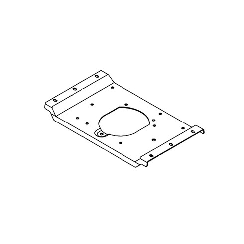 Hustler OEM 551858 SERVICE ENGINE PLATE Hustler Original Part