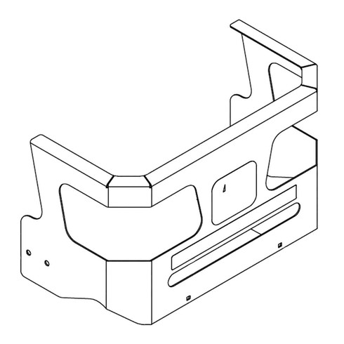 Hustler OEM 552776 SERVICE ENGINE GUARD S104 Hustler Original Part
