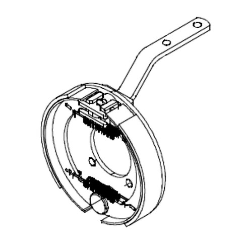 Hustler OEM 600925 - LEFT HAND BRAKE ASSEMBLY - Hustler Original Part