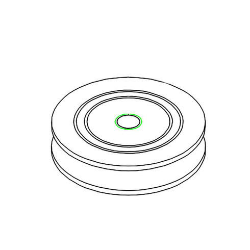 Hustler OEM 601226 DRIVE PULLEY Hustler Original Part