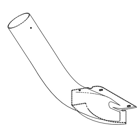 Hustler OEM 602594 CATCHER CHUTE 48 IN DECK Hustler Original Part