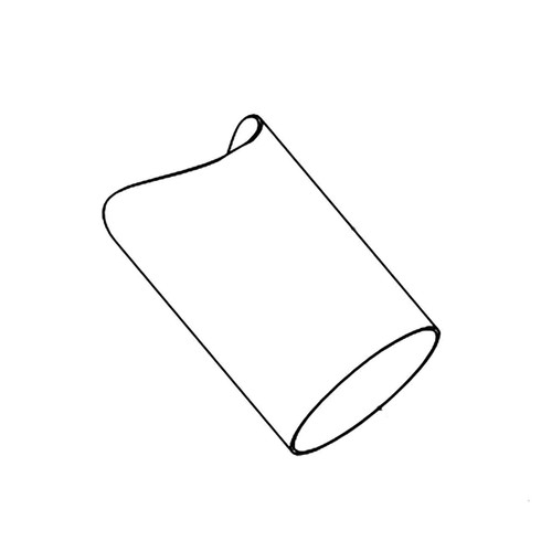 Hustler OEM 602666 FLEXIBLE TUBE 6 IN X 31 IN Hustler Original Part