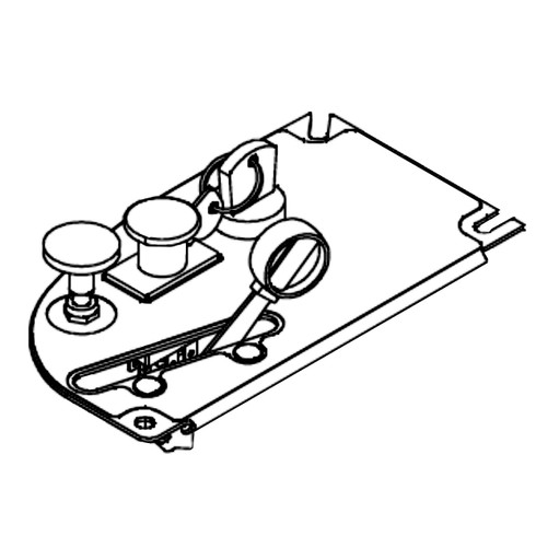 Hustler OEM 603109 DECAL INSTRUMENT PANEL Hustler Original Part