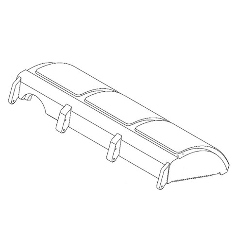 Hustler OEM 603225 CATCHER LID 3 BAG Hustler Original Part