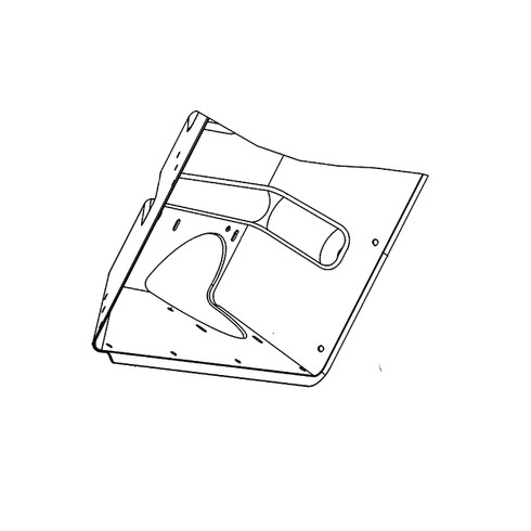 Hustler OEM 603796 FORMED SHELL Hustler Original Part