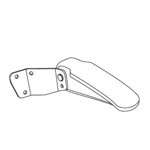 Hustler OEM 604458 LEFT HAND EXTENSION ARMREST KIT Hustler Original Part