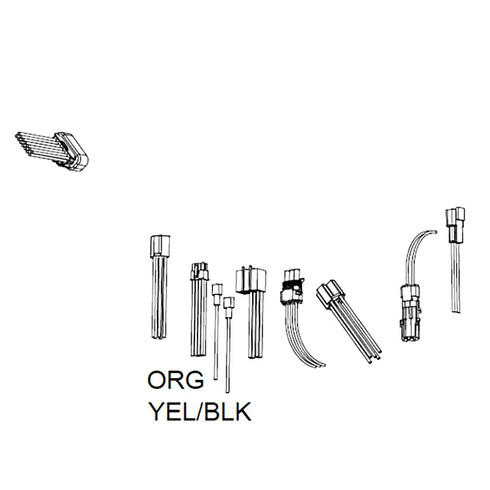 Hustler OEM 604828 WIRE HARNESS DIGITAL FUEL INJECTION Hustler Original Part