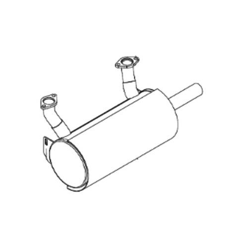 Hustler OEM 605223 MUFFLER DFI FX1000V Hustler Original Part