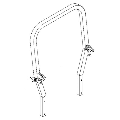 Hustler OEM 605479 ROPS ASSEMBLY Hustler Original Part