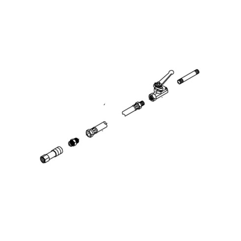 Hustler OEM 765529 HYDRAULIC HOSE ASSEMBLY HUSTLER RANGE WING Hustler Original Part