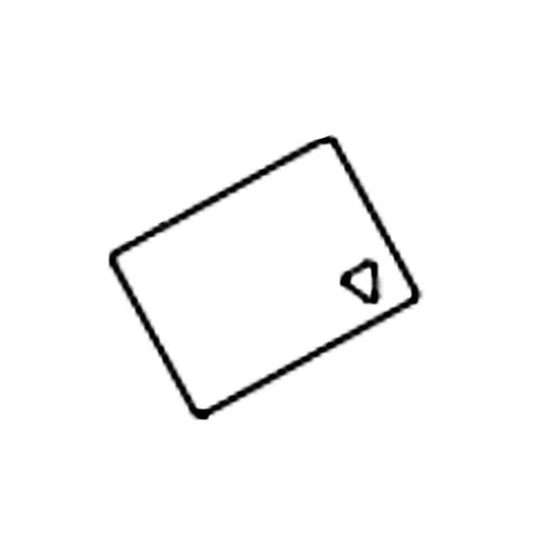 Hustler OEM 768531 DECAL 60 IN DECK IDENTIFICATION SIDE DISCHARGE Hustler Original Part