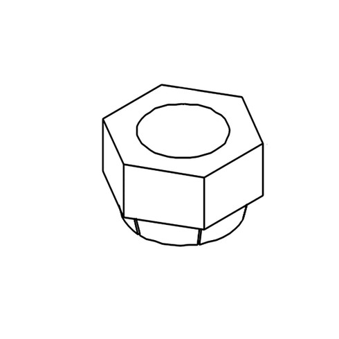 Hustler OEM 777441 FLEX LOCK NUT .43714 Hustler Original Part