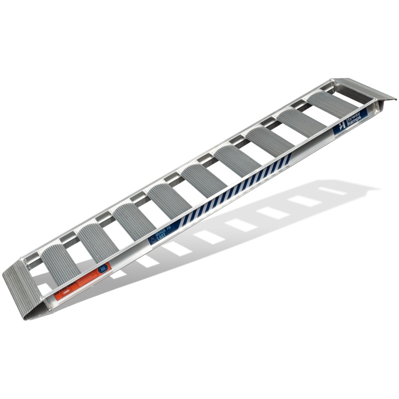 Hyway Side-By-Side Aluminium Ramps at 1.8m