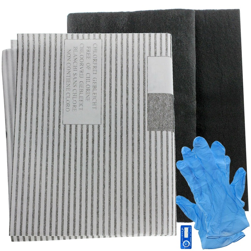 Large Cooker Hood Grease Filters for BRITANNIA Vent Extractor Fans (2 x Filter, Cut to Size – 100 cm x 47 cm)