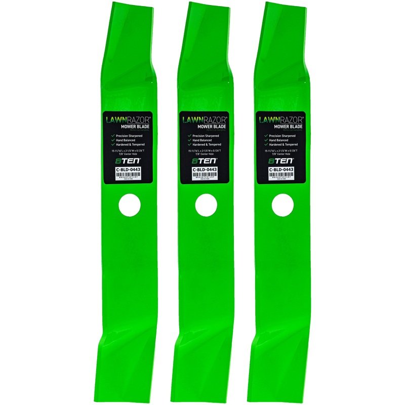 LawnRAZOR Mulching Blade For Murray 056631E701MA 056631E701 | 3-PACK