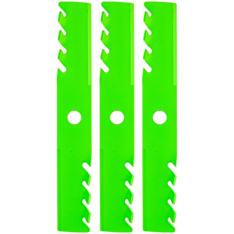 LawnRAZOR Toothed Mulching Blade For Exmark 103-6391 103-6391-S | 3-PACK