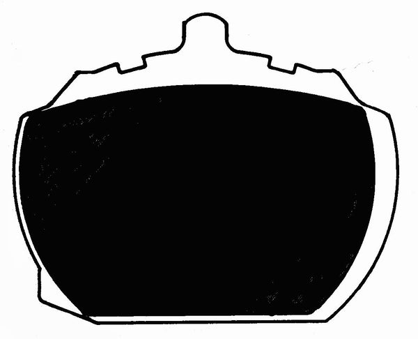 Porterfield Brake Pads for 1980 TRIUMPH TR 8