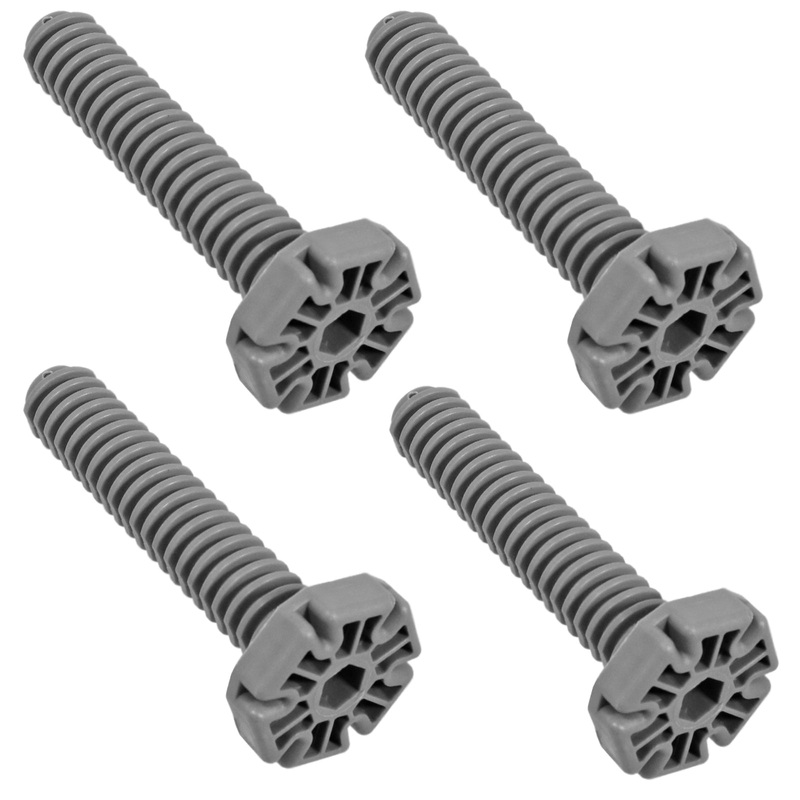 Logik Dishwasher Foot Adjustable Screw in Leg LID45W13N LID60W14N 110mm 11cm x 4