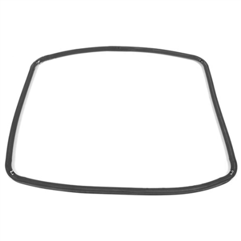 Main Rubber Door Seal with Corner Fixing Clips for Indesit Oven Cookers (445mm x 350mm)