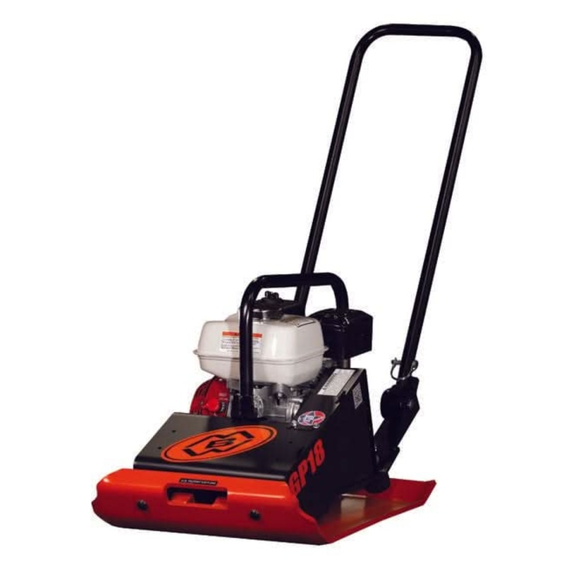 MBW Plate Compactor | 18″/ 450mm | GX120 | 118CC | C/W Lifting Frame | GP18H