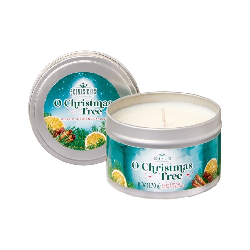 O Christmas Tree Scentsicles Candle 170g 8cm Diameter 25 hour burn time | AC257123