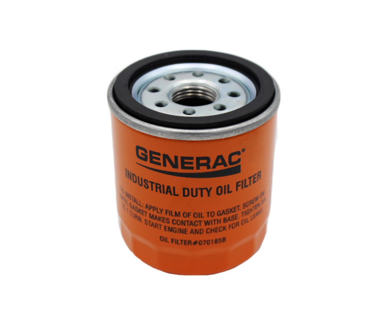 Generac Oil Filter 75 Logo Orange OEM #070185BS