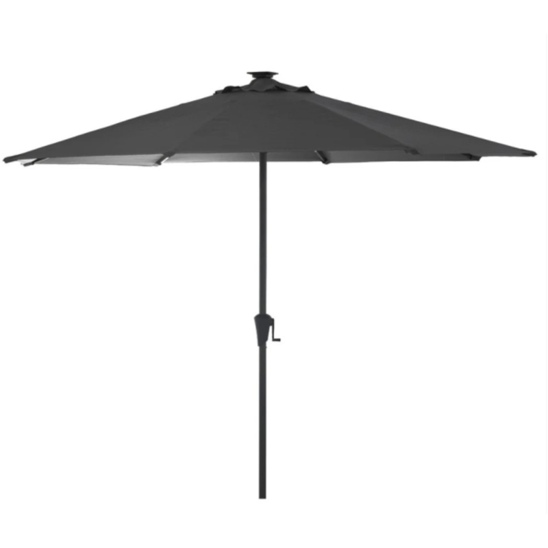 Parasol Aluminium Crank & Tilt | Grey | 2.7M | 300139