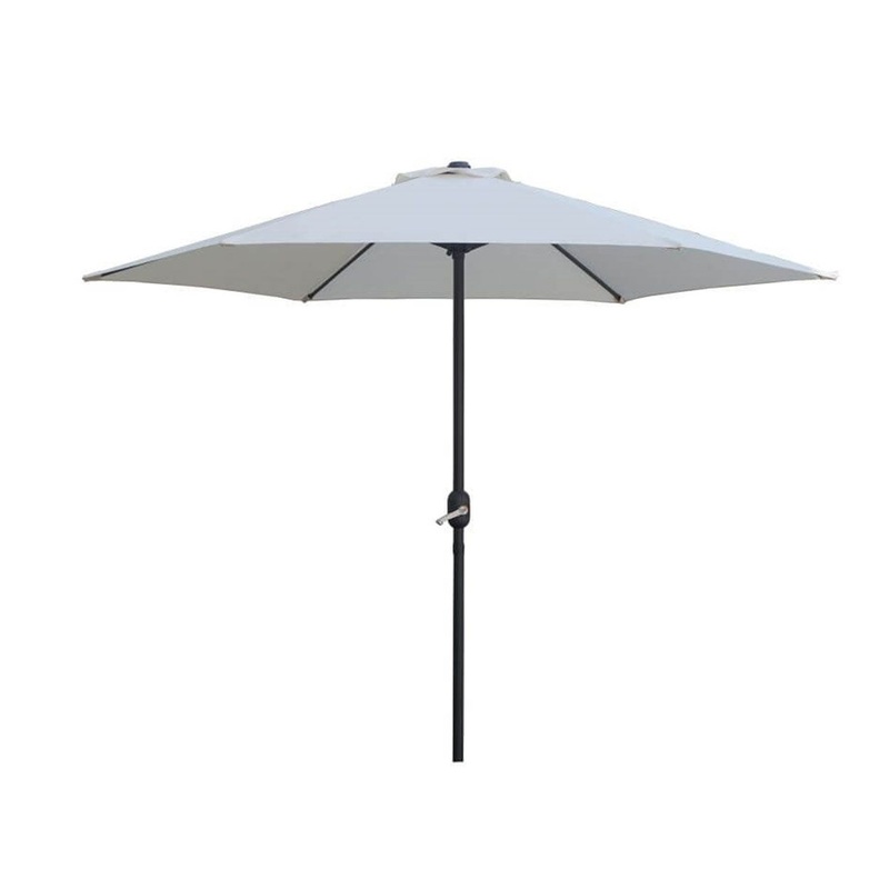 Parasol Aluminium Crank & Tilt | Stone | 2.7M | 300138