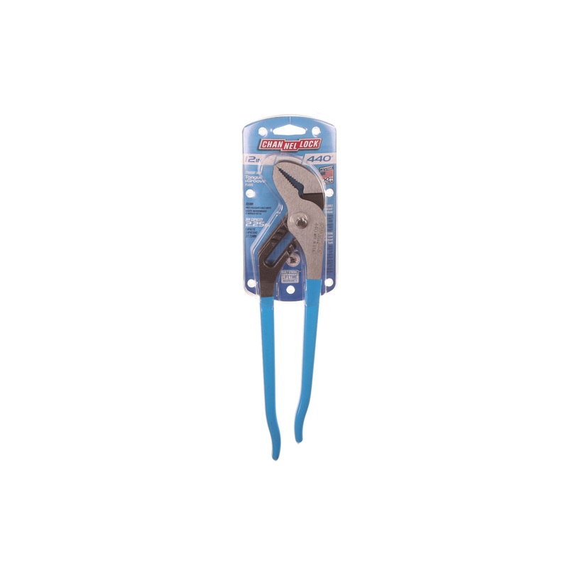 PLIER TONGUE /GRV 12IN STRT JAW -#440