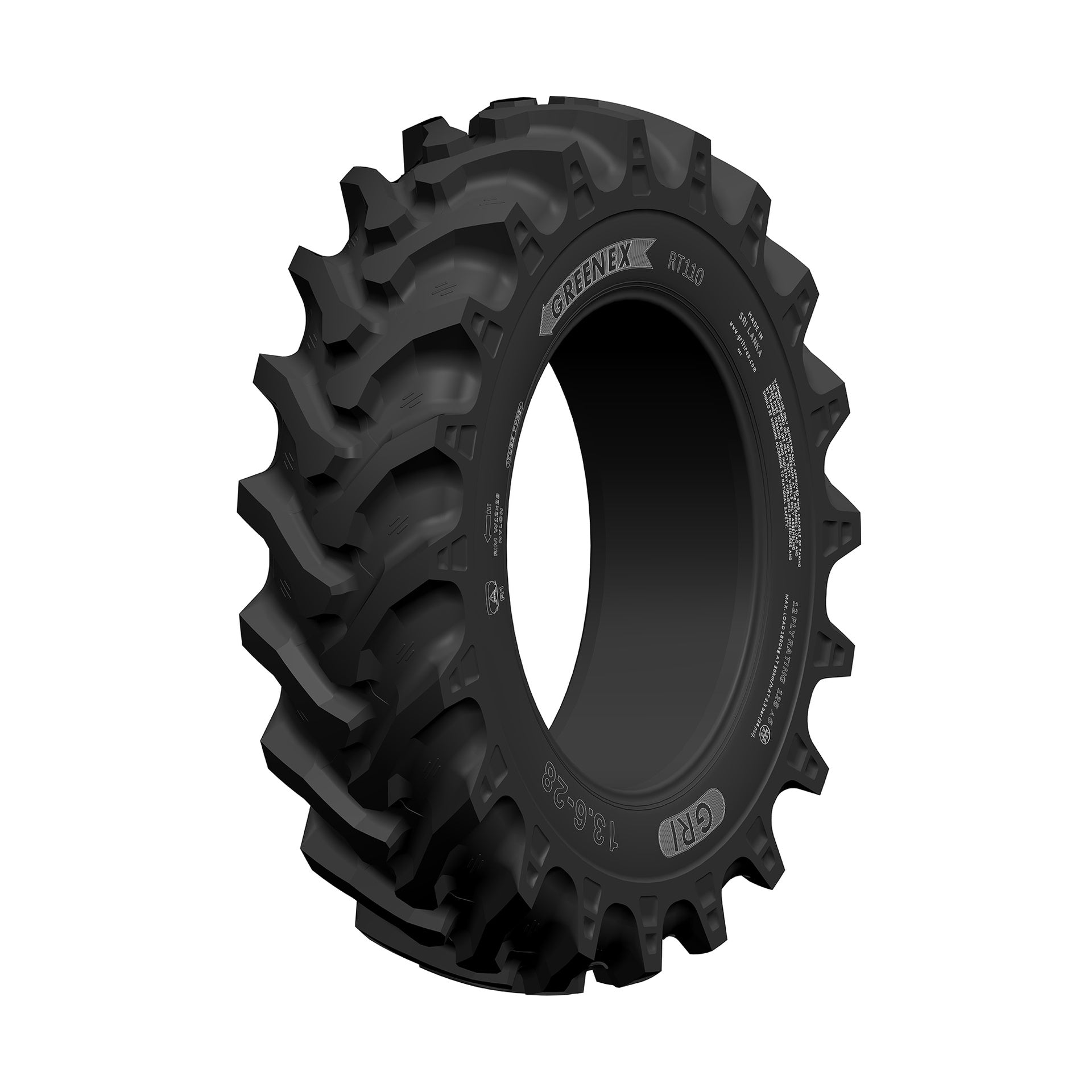 12.4-28 12PR GRI GREEN EX RT110 R-1 TL
