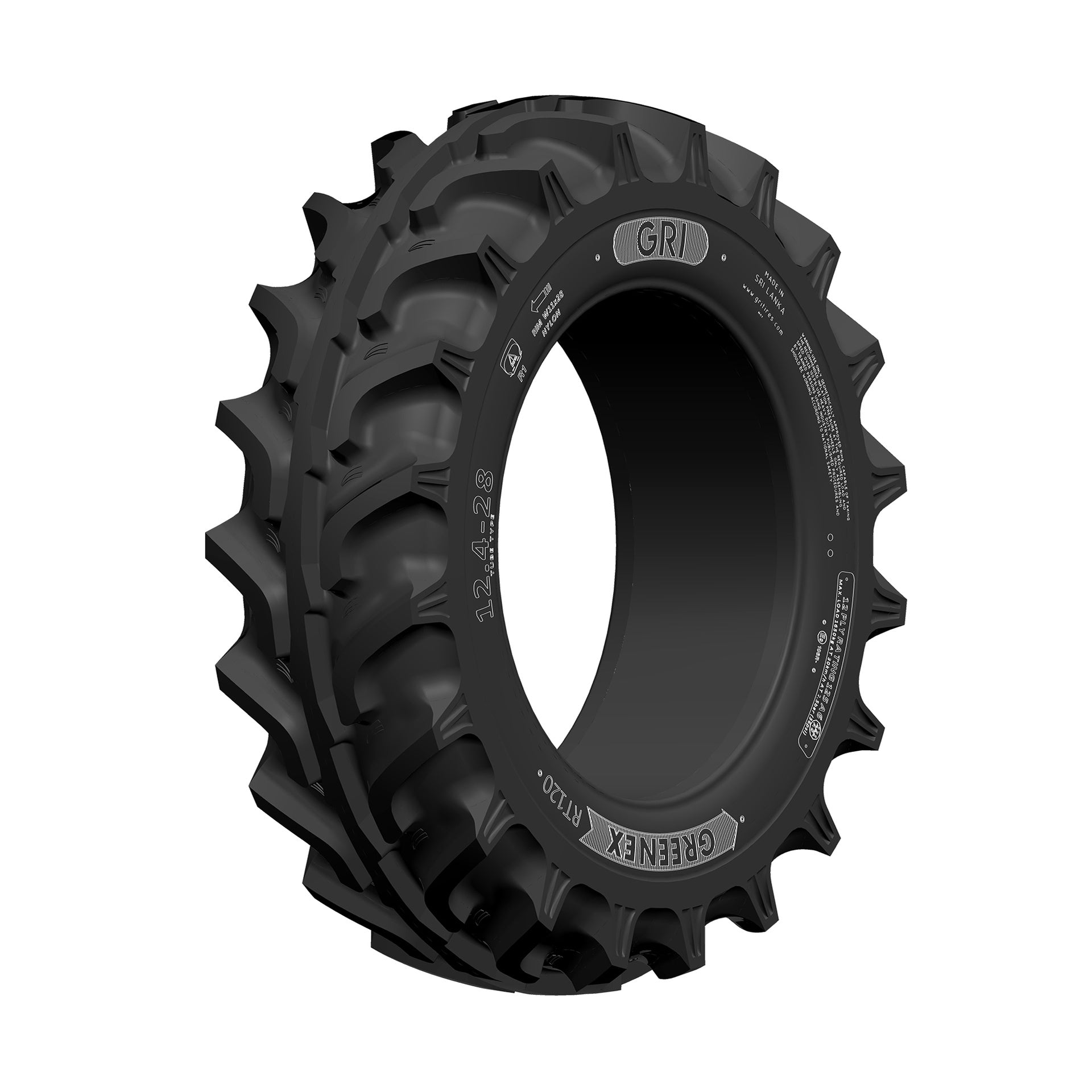 12.4-28 12PR GRI GREEN EX RT120 R-1 TL